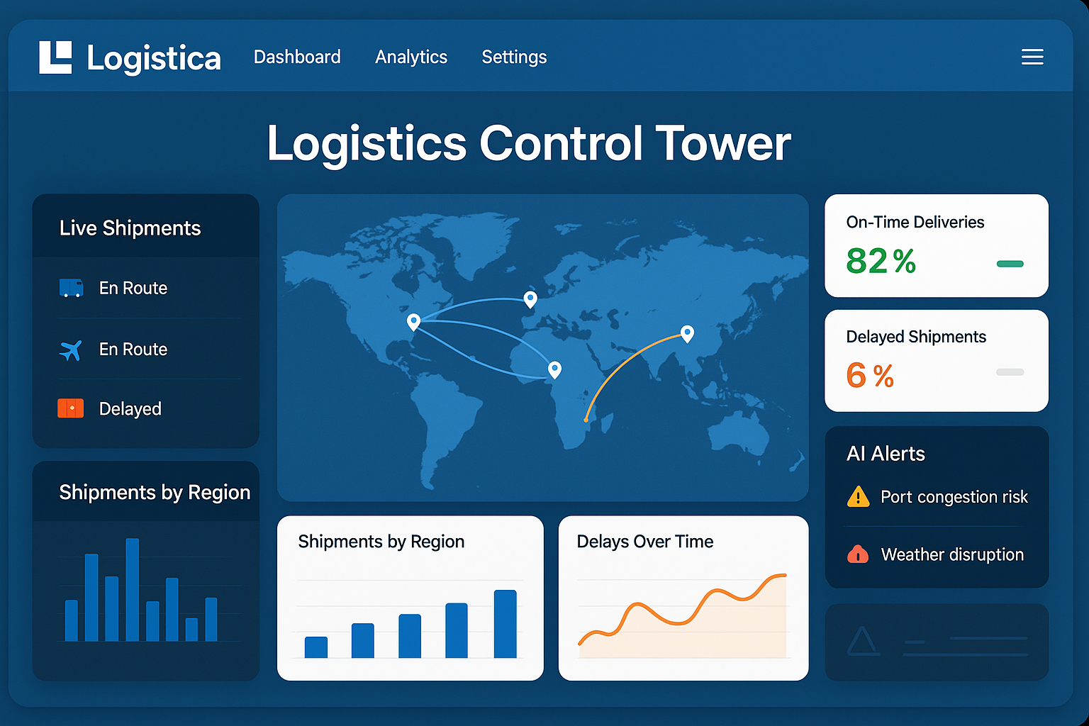 API monitoring dashboard